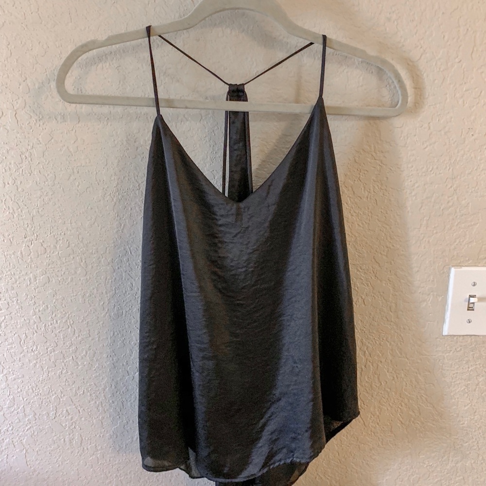 Black tank top